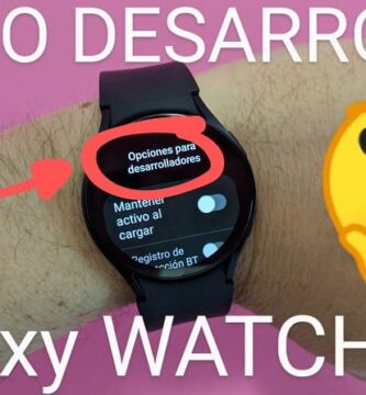 Como Activar el Modo Desarrollador en Samsung Watch 6.