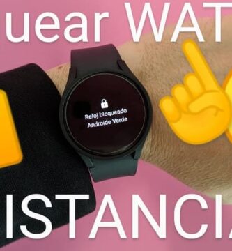 Bloquear Galaxy Watch6 con un PIN.