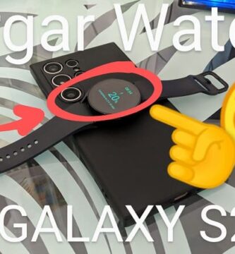 cargar galaxy Watch con un Samsung S24 inalámbricamente.