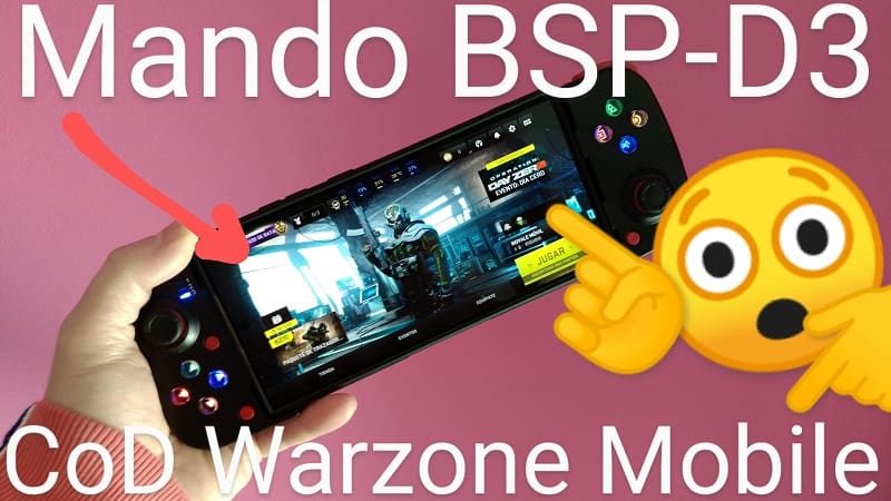 Cod Warzone mobile mando bsp-d3.