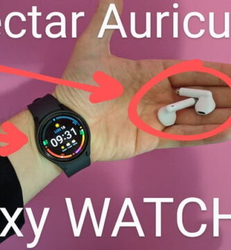 Conectar auriculares Bluetooth Galaxy Watch6.