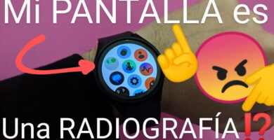 Colores invertidos en pantalla Galaxy Watch6.