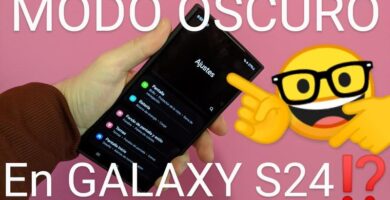 Habilitar modo oscuro Samsung Galaxy S24.