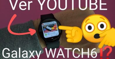instalar youtube Galaxy Watch6.