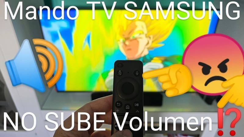 Subir y bajar volumen Samsung TV.