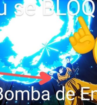 Bomba de energía falla en Dragon Ball Sparking Zero.