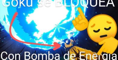 Bomba de energía falla en Dragon Ball Sparking Zero.