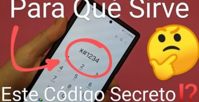 *#1234# código secreto Samsung.