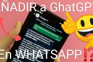 Instalar ChatGPT en WhatsApp.