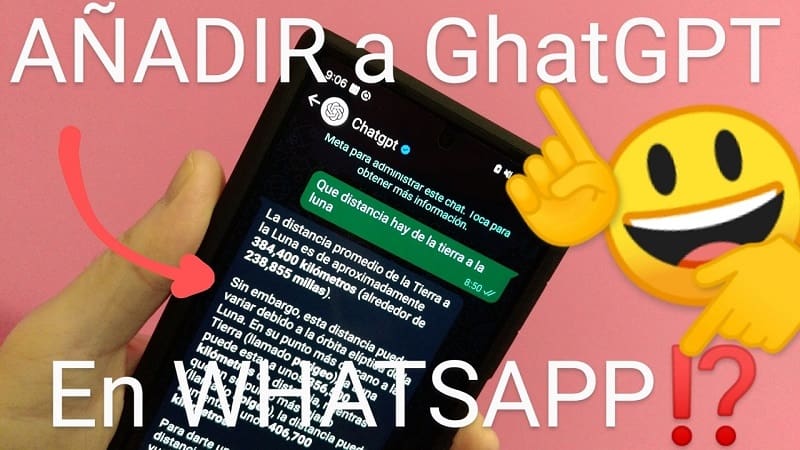 Instalar ChatGPT en WhatsApp.