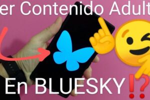 Contenido adulto Bluesky.