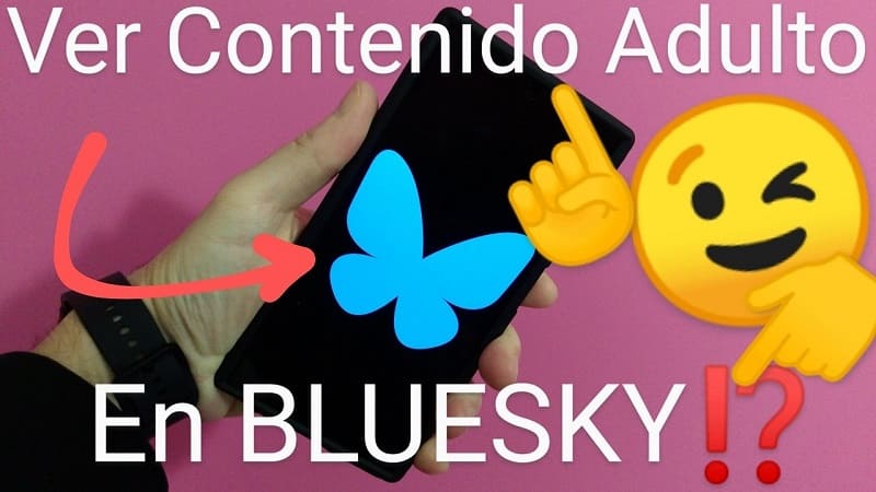 Contenido adulto Bluesky.