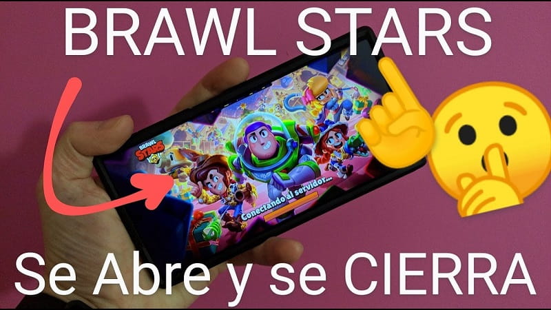 Brawl Stars se cierra solo.