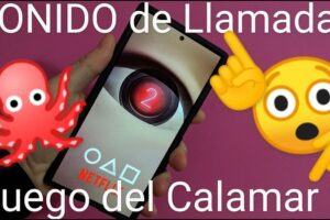 Tono de llamadas Juego del Calamar.