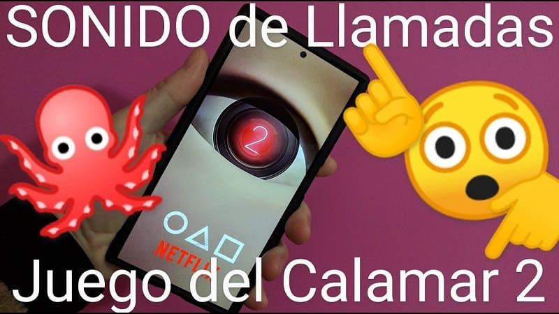 Tono de llamadas Juego del Calamar.