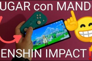 jugar mando Genshin Impact.