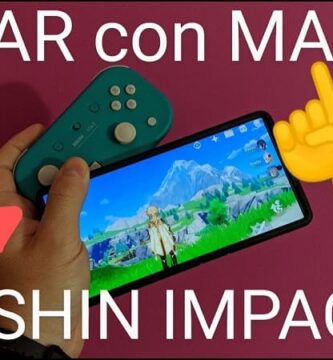 jugar mando Genshin Impact.