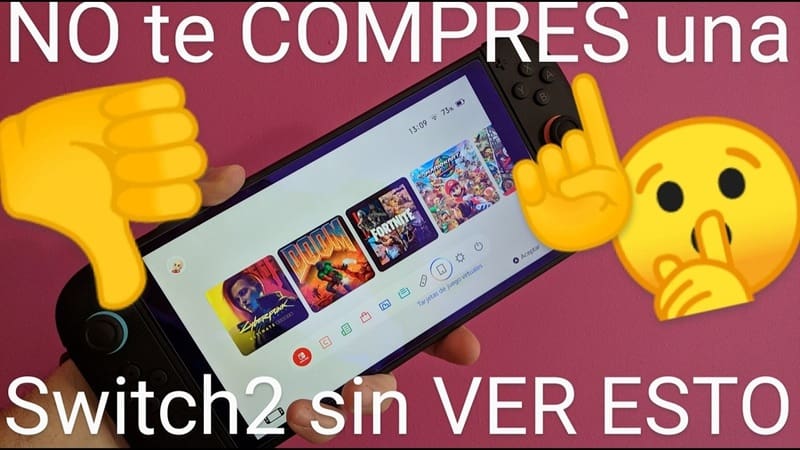 10 razones para no comprar Nintendo Switch 2.