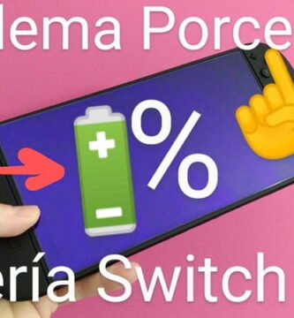 Como solucionar problema batería porcentaje Nintendo Switch 2.