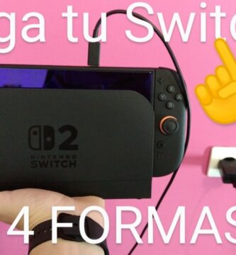 Cargar Nintendo Switch 2 4 formas posibles.