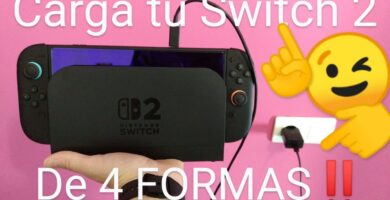 Cargar Nintendo Switch 2 4 formas posibles.