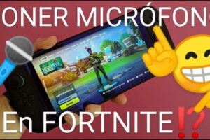 Activar micrófono en Fortnite