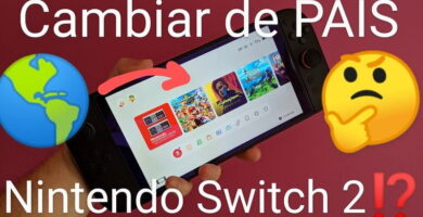 Cambia región Nintendo Switch 2