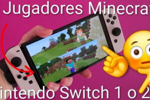 Minecraft dos jugadores Nintendo Switch