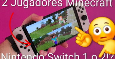 Minecraft dos jugadores Nintendo Switch