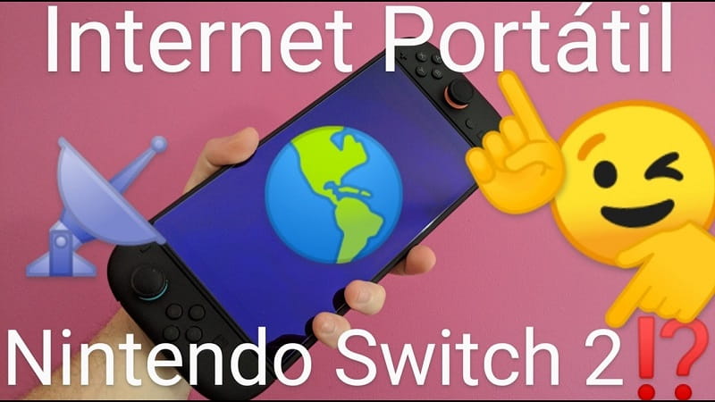Internet portátil Nintendo Switch 2