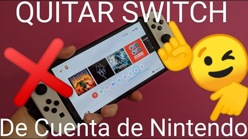 Desincronizar Nintendo Switch