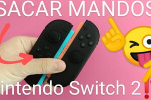 Sacar Joycon 2 Nintendo Switch 2