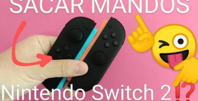 Sacar Joycon 2 Nintendo Switch 2