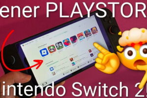 Entrar Play Store desde la Nintendo Swich 2.