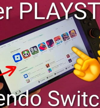 Entrar Play Store desde la Nintendo Swich 2.