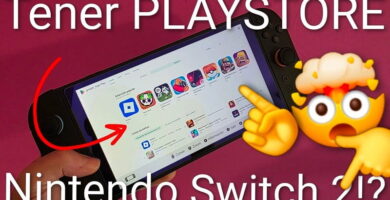 Entrar Play Store desde la Nintendo Swich 2.