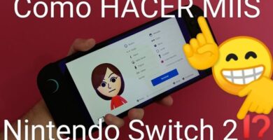 Como hacer miis en Nintendo Switch 2.