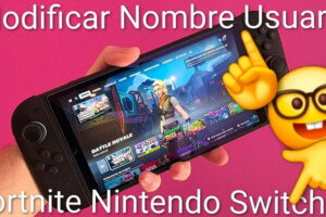 Cambiar nombre fortnite para Nintendo Switch 2