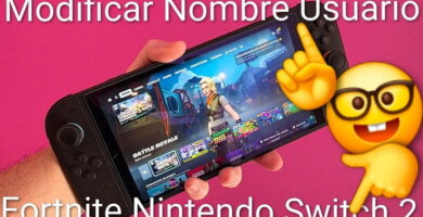Cambiar nombre fortnite para Nintendo Switch 2