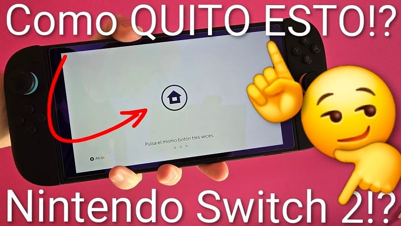 Desactivar el bloqueo de pantalla Switch 2
