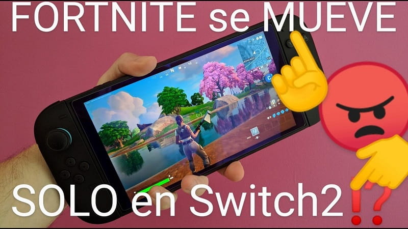 desactiva giroscopio Fortnite Nintendo Switch 2