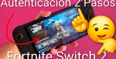 Protege cuenta fortnite Switch 2