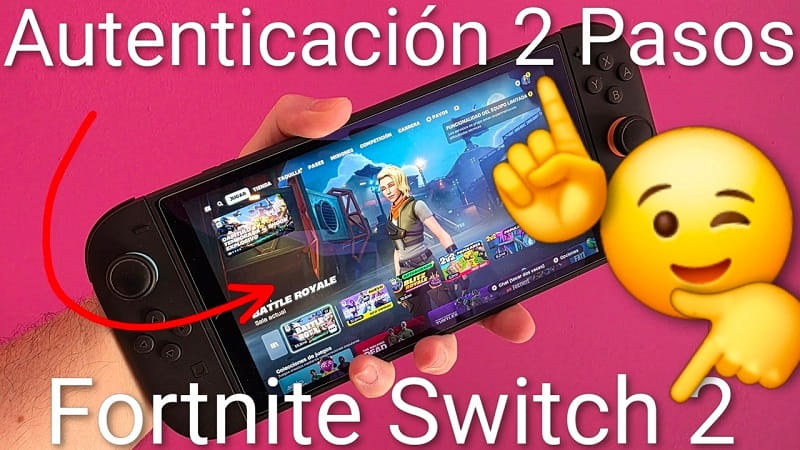 Protege cuenta fortnite Switch 2