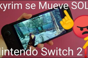 Skyrim se mueve solo Nintendo switch 2