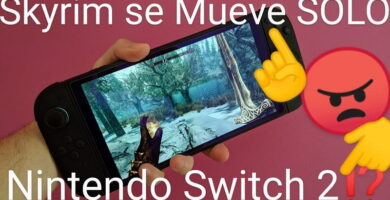 Skyrim se mueve solo Nintendo switch 2