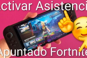 asistencia de puntería Fortnite