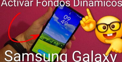 Activar pantalla bloqueo din谩mica Samsung Galaxy