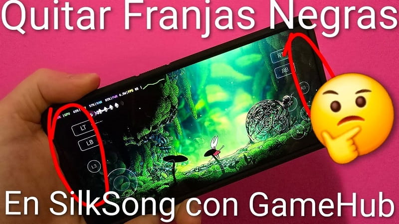 Hollow Knight Silksong pantalla completa Android