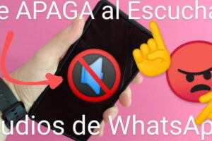 La pantalla se apaga cuando escucho un audio