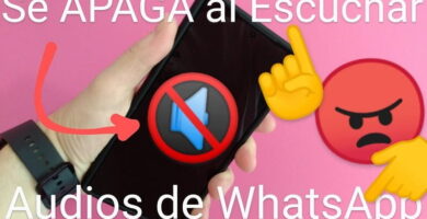 La pantalla se apaga cuando escucho un audio
